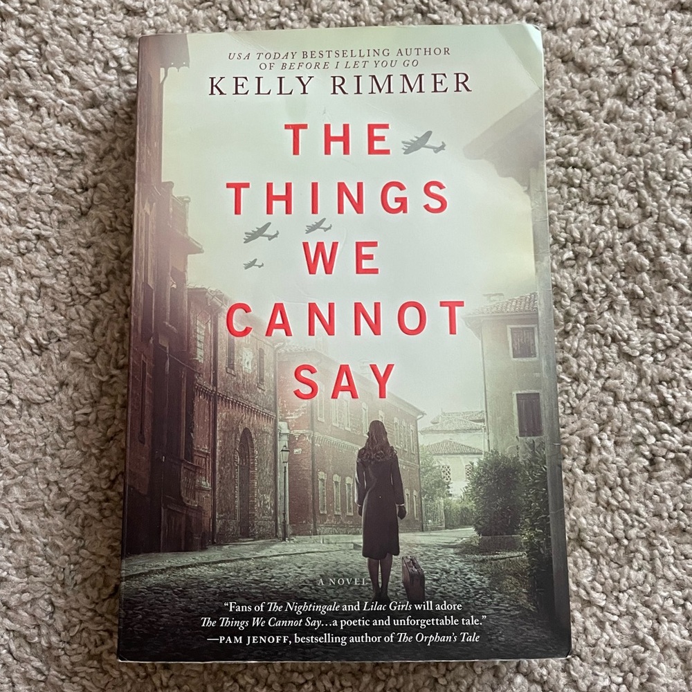 The Things We Cannot Say Book
